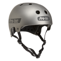 Pro-Tec Helmet Old School Certified Metallic Gunmetal Grey image