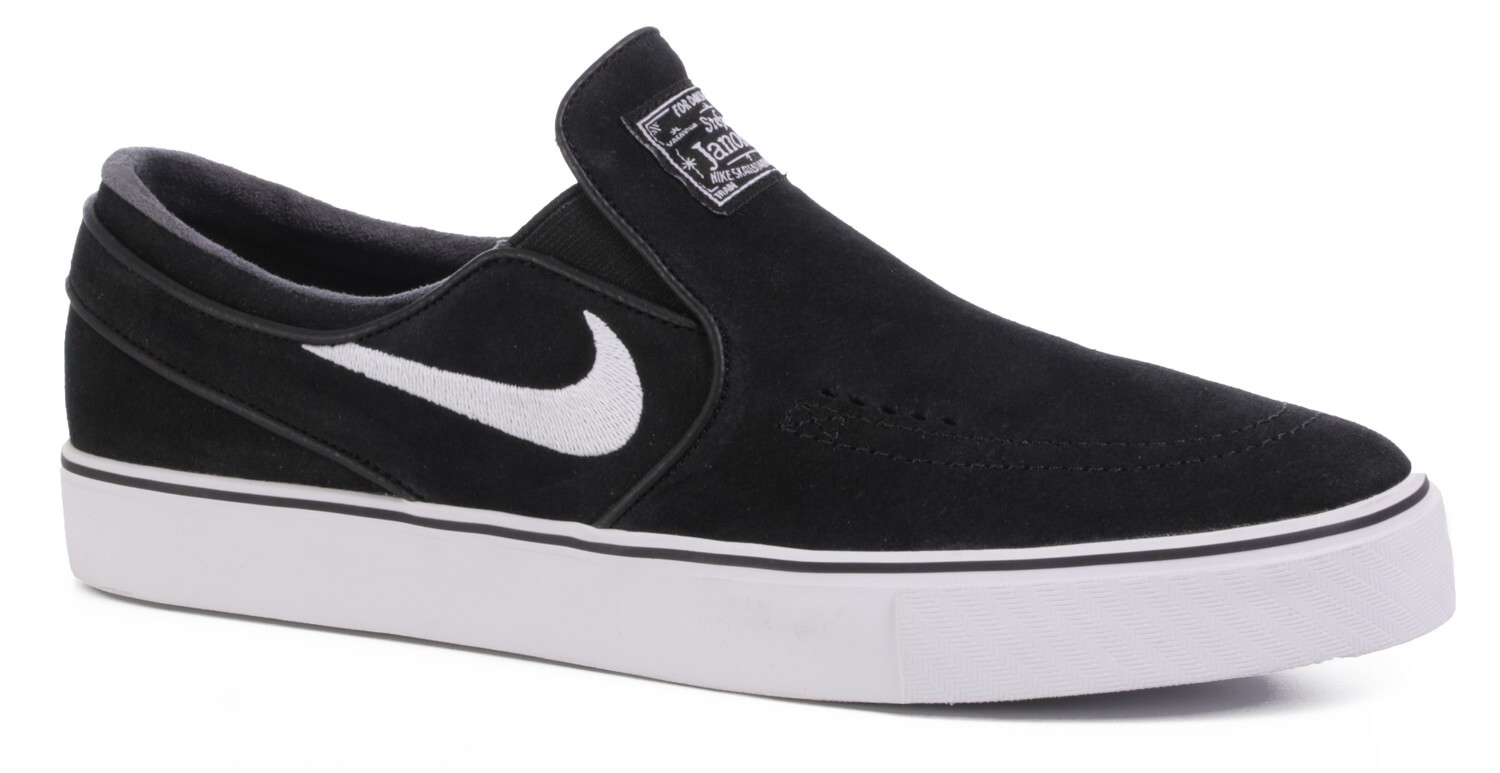 nike sb stefan janoski slip on black