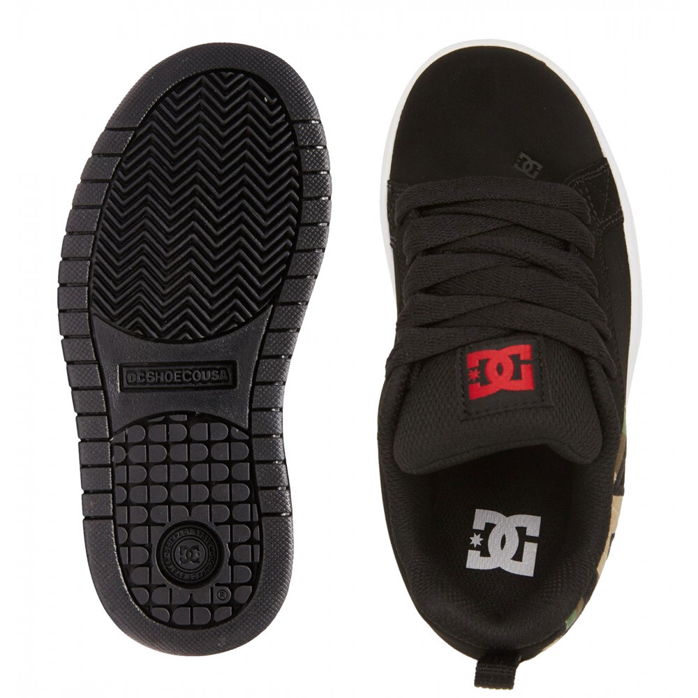 DC Youth Court Graffik Black/Camo