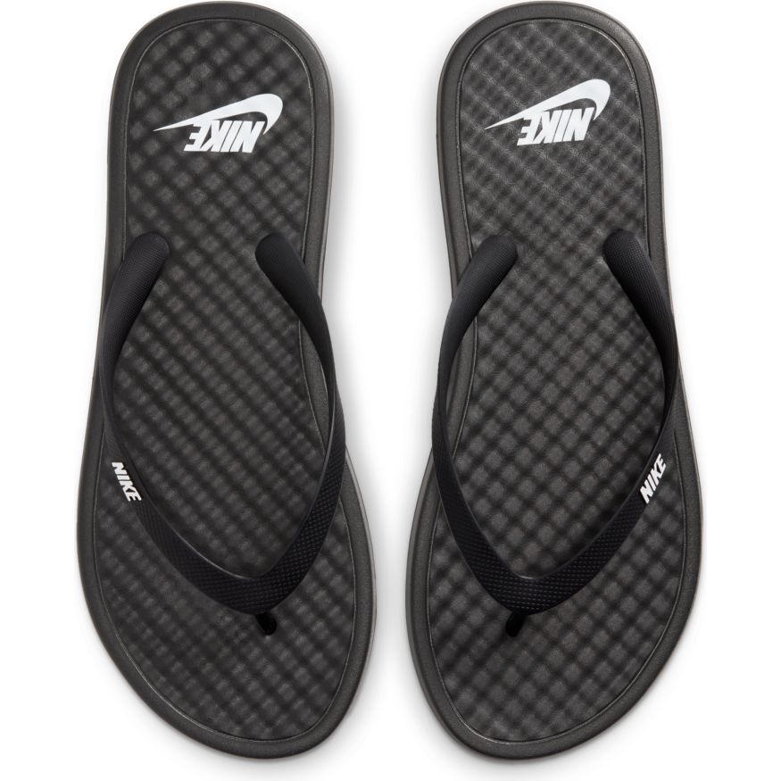 Nike Thongs On Deck Flip Flop Blackwhiteblack 0814