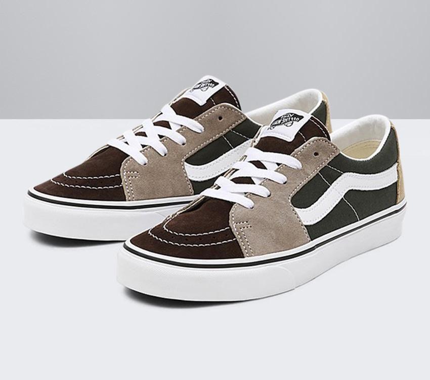 Vans Sk8 Low Color Block Demitasse/White