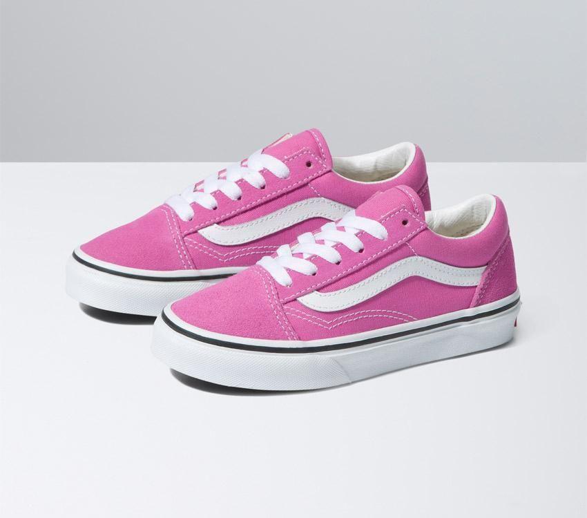 Vans Youth Old Skool Color Theory Fiji Flower - Trendy & Durable Youth ...