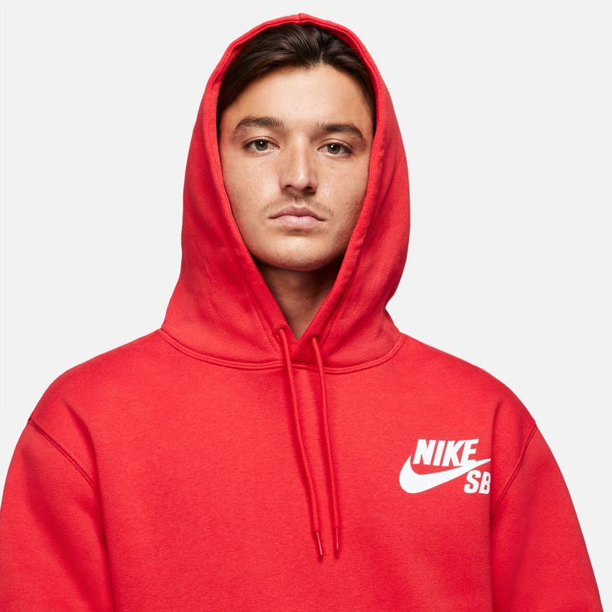 Nike SB Jumper Hood PO Essential Icon Red