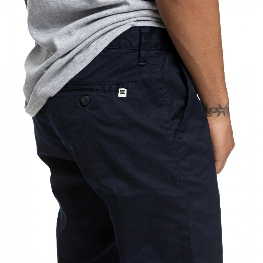 DC Pants Worker Straight Dark Indigo