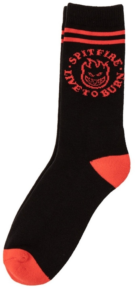 Spitfire Socks Bighead LTB Black/Red