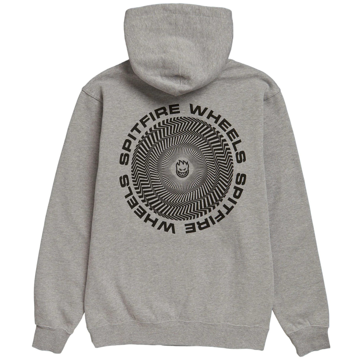 Spitfire Jumper Classic Vortex Hood Heather Grey/Black