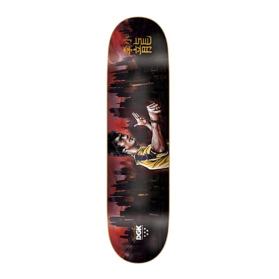 Dgk Deck Bruce Lee Warior 8.25