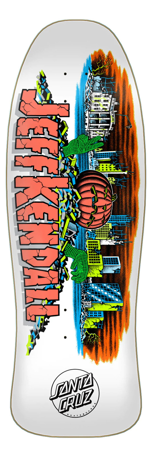 Santa Cruz Deck Kendall Pumpkin Reissue 10 x 30.12 Inch