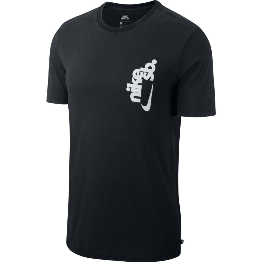 Nike SB Tee Vertical Dye Black