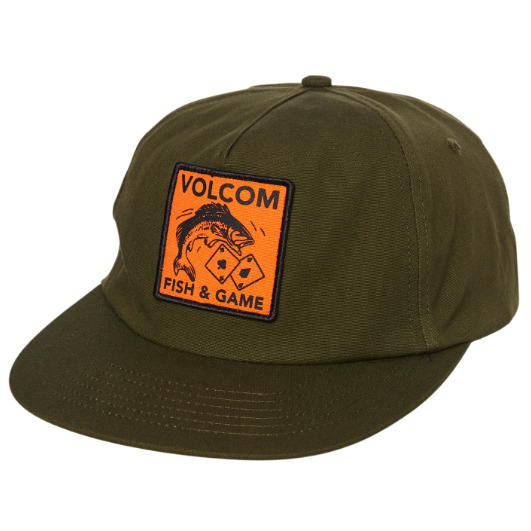 volcom fish and game hat