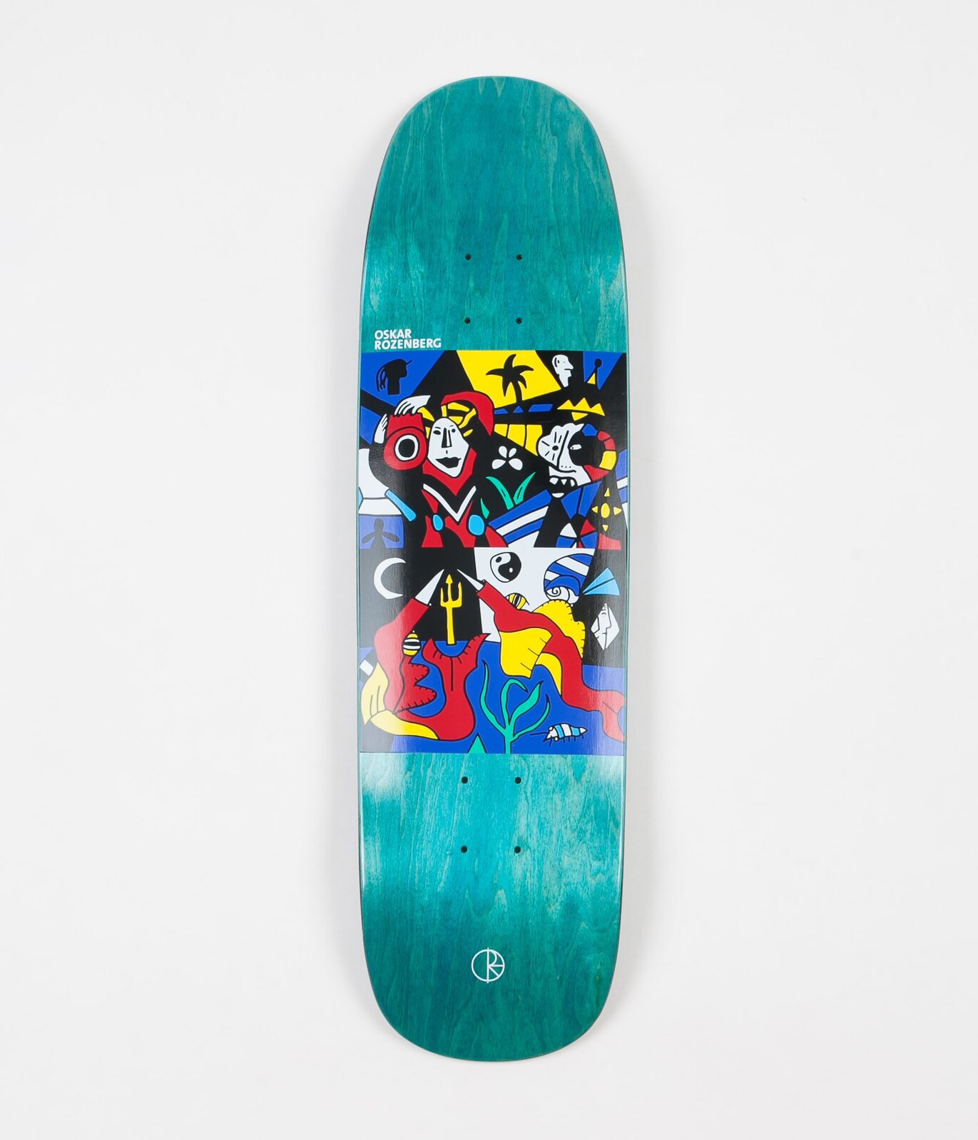 Polar Skate Co. Deck Oskar Rozenberg Underwater Kingdom P9 8.625