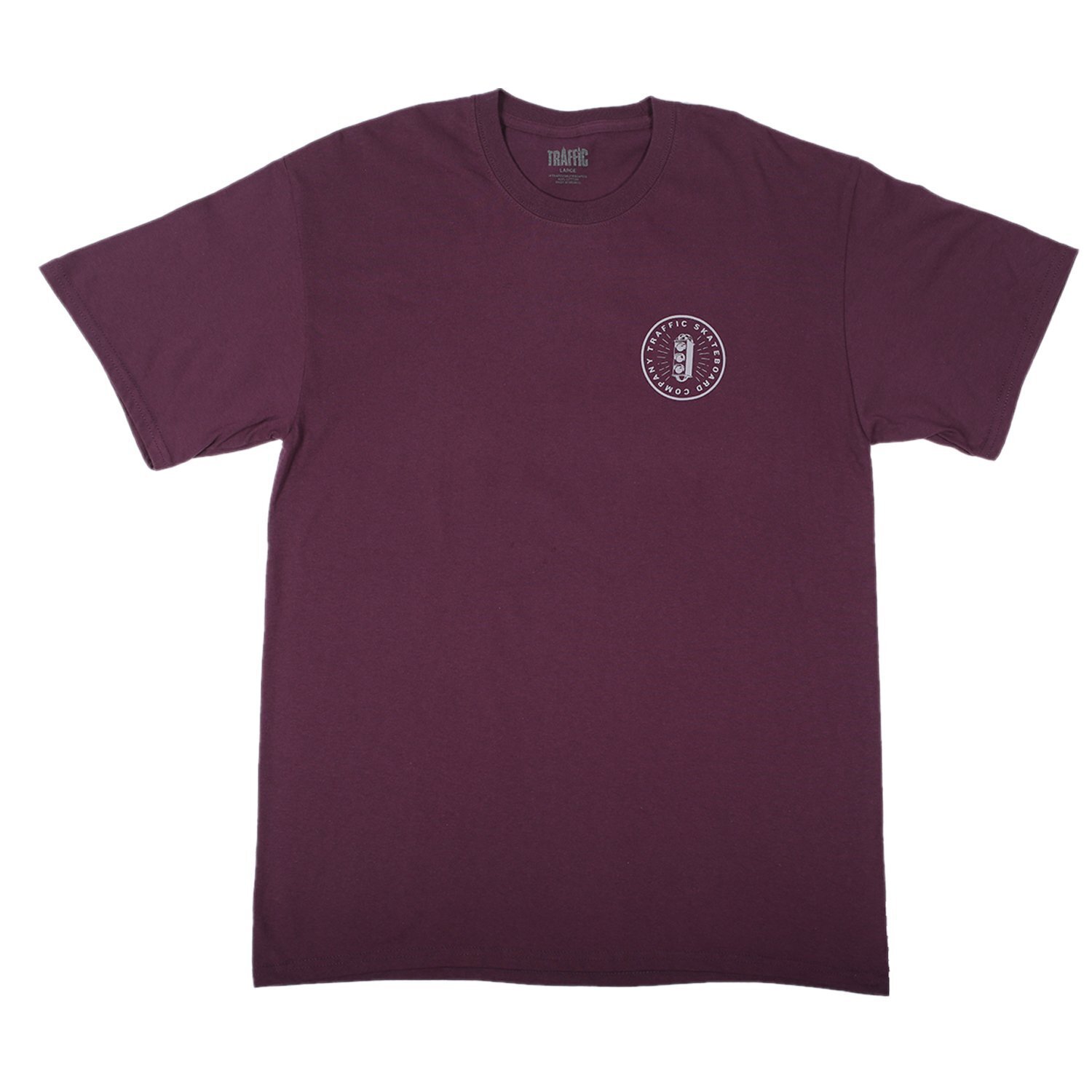 Traffic Tee Burst Eggplant - Premium Cotton for Unbeatable Comfort