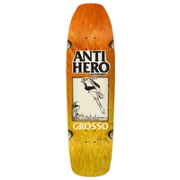 Antihero Deck Skate Shop Day 2025 Grosso Handplant Orange/Yellow Stain 9.25 Inch Width image