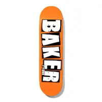 Baker Deck T-Funk Brand Name Neon Orange B2 8.25 Inch Width image