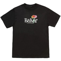 Baker Tee Fleurs Black Wash image