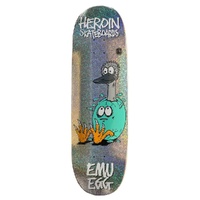 Heroin Deck Emu Egg Holographic Symmetrical 9.25 Inch Width image