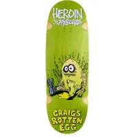 Heroin Deck Craigs Rotten Egg Green Stain 10.0 Inch Width image