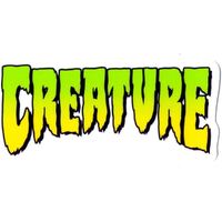 Creature Sticker Logo Green 10cm Wide image