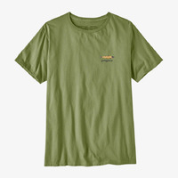 Patagonia Tee Dive n Dine Buckhorn Green image