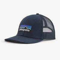 Patagonia Hat P-6 Logo LoPro Trucker New Navy image