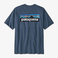 Patagonia Tee P-6 Logo Responsibili-Tee Utility Blue image