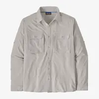 Patagonia Shirt Self Guided Sun Shirt Long Sleeve Crisp Grey image