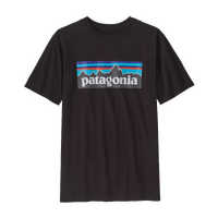 Patagonia Youth Tee Regenerative Cotton P-6 Logo Black image