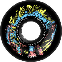 Bones Wheels X-Formula Collins Dino-Sortas V6 Widecut 99a 55mm image