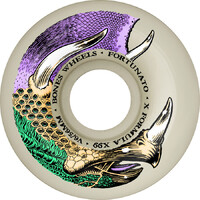 Bones Wheels X-Formula Fortunato Dino-Sortas V6 Widecut 99a 56mm image