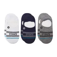 Stance Socks Basic 3k No Show Navy/White/Grey US 9-11 image