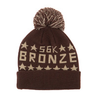 Bronze 56K Beanie Star Brown image