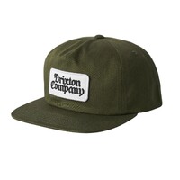 Brixton Hat Norvell MP Snapback Dark Olive image