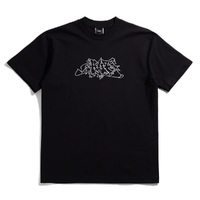 Huf Tee Outlines Black image