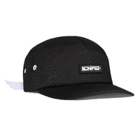 Ichpig Hat Strike Ripstop 5 Panel Black image