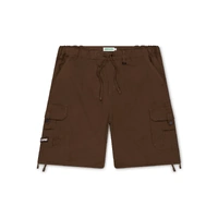 Ichpig Shorts Cargo Washed Brown image