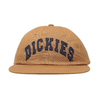Dickies Hat 6 Panel Princeton Duck Brown image