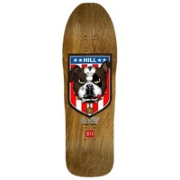 Powell Peralta Deck Frankie Hill Bulldog Brown Stain 10 x 31 Inch image