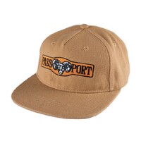 Passport Hat Ram Heavy Canvas Workers Cap Camel image