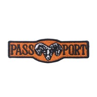 Passport Patch Ram Orange image