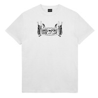 Passport Tee Hook & Line White image