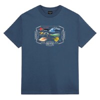 Passport Tee Lures Harbour Blue image