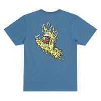 Santa Cruz Youth Tee Melting Hand Vintage Blue image