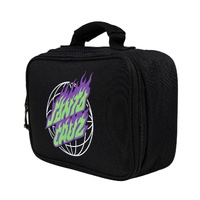 Santa Cruz Lunch Box Global Flame Dot Insulated Black image