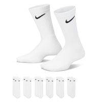 Nike SB Socks Crew 6pk Everyday Cush White US 3-5 image