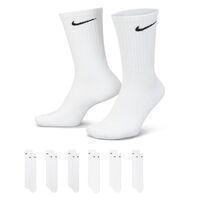 Nike SB Socks Crew 6pk Everyday Cush White US 8-12 image