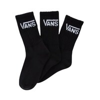 Vans Youth Socks Classic Crew 3pk Black US 10k-13k image