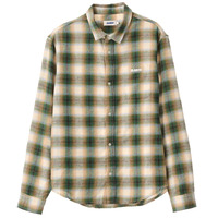 XLARGE Shirt Italic Check Green Plaid image