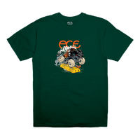 Ace Youth Tee Monster Truck Forest Green image