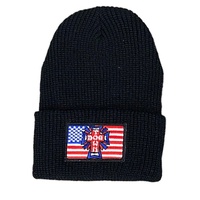 Dogtown Beanie Flag Patch Black image