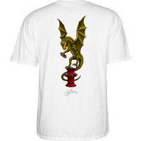 Powell Peralta Tee Anderson Vajra White image